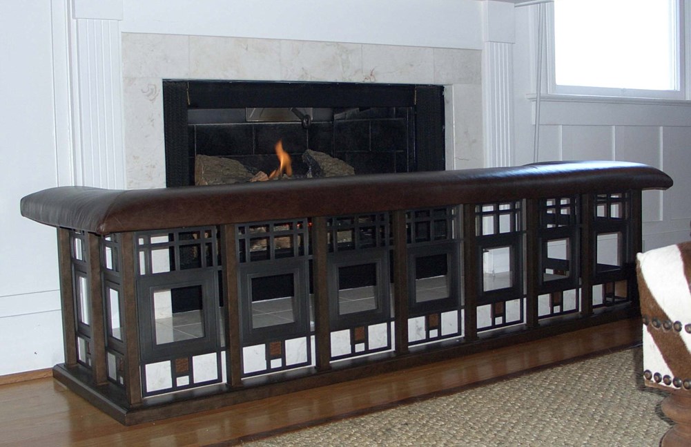 Fireplace Club Fenders Photos Custom Commissioned Craftsman Style Club Fender