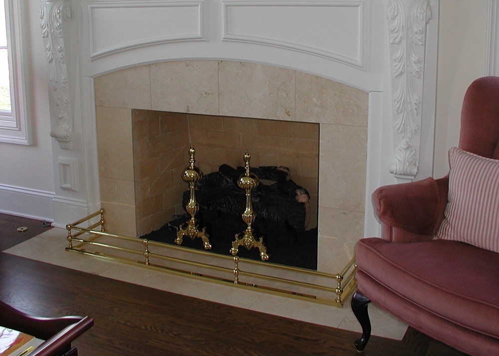 Fireplace Club Fenders Photos Rf 70 Double Rail Fender With Ar An15 Bonaparte Andirons